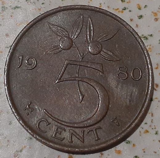 Нидерланды 5 центов, 1980 (2-15-218)