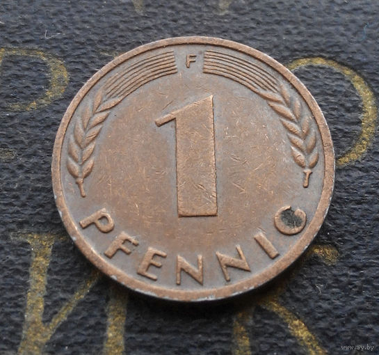 1 пфенниг 1950 (F) Германия ФРГ #14