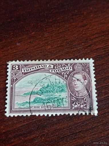 Британский Тринидад и Тобаго 1938 года. Гора Ирвен Бей Тобаго