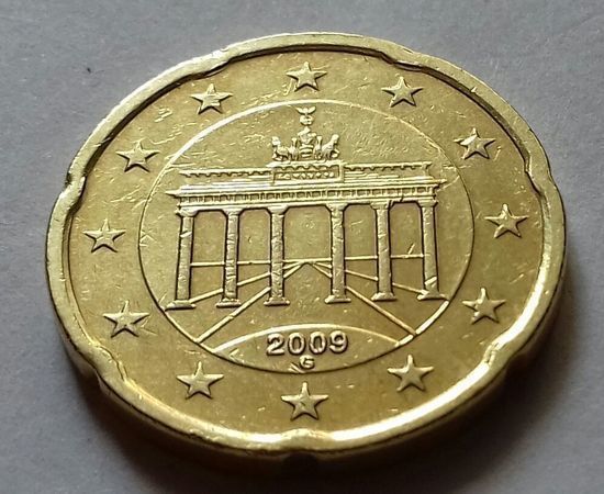 20 евроцентов, Германия 2009 G