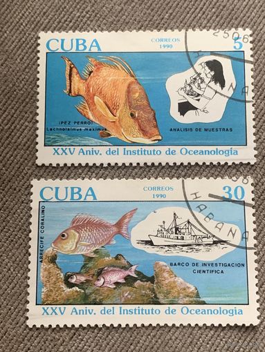 Куба 1990. Годовщина института Океанологии
