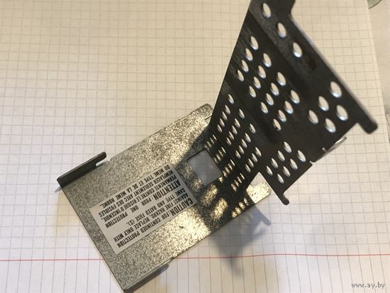 Экран пластина для пайки радиатор на плату сталь