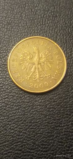 Польша 5 грошей 2009г.