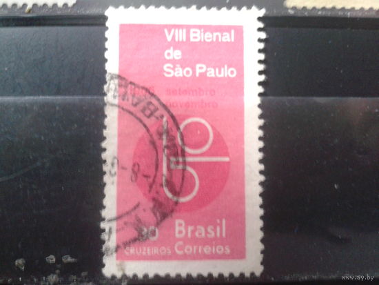 Бразилия 1965 Бьеннале по искусству