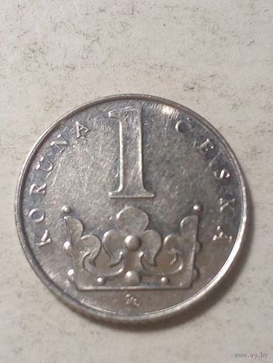 1 крона Чехия 1993