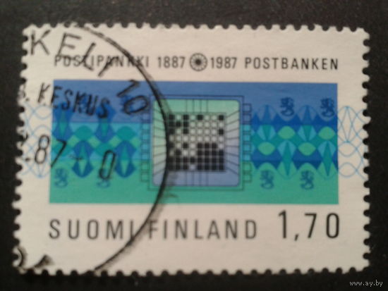 Финляндия 1987 микрочип