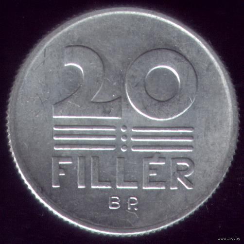 20 филлер 1974 год Венгрия