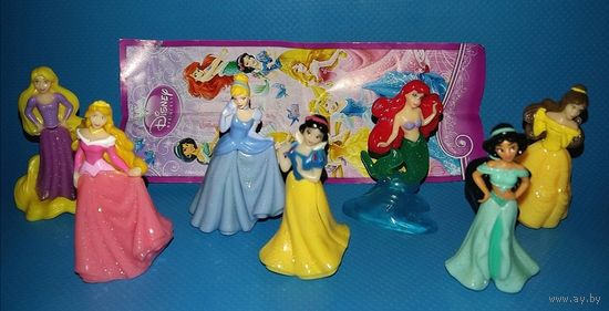 Серия киндер Принцессы Дисней, 7 шт Kinder Disney