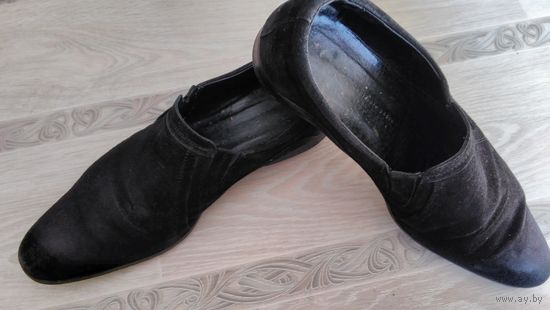 Туфли замшевые мужские в хорошем состоянии, р-р 45