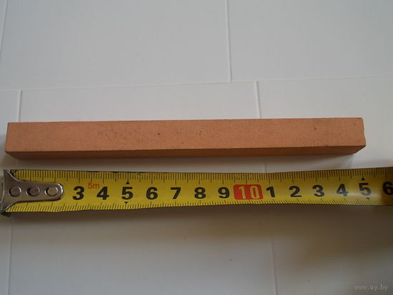 Правило, брусок шлифовальный, наждак для заточки ножей бритв 13х13х150 мм