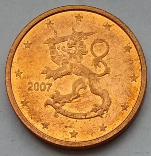 Финляндия 2 евроцента 2007 г.