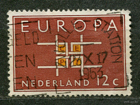 Европа. EUROPA CEPT. Нидерланды. 1963