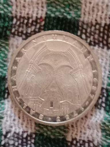 Германия 5 марок серебро 1978 Нойманн