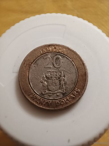 Ямайка 20 долларов 2001 год