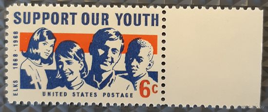 1968  Поддержка нашей молодежи  США
