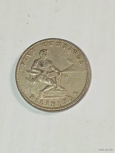 Филиппины 5 центов 1931 года .