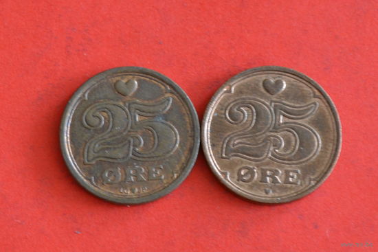 Дания 25 эре 1990,2005