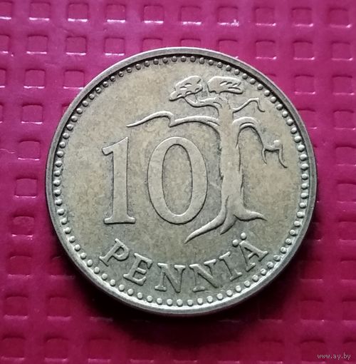 Финляндия 10 пенни 1972 г. #41538