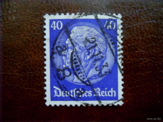 Гинденбург Mi:DR 472 Wz.2 1932 год Германия. Рейх