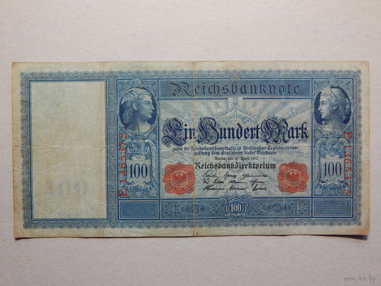 Германия 100 марок 1910г.