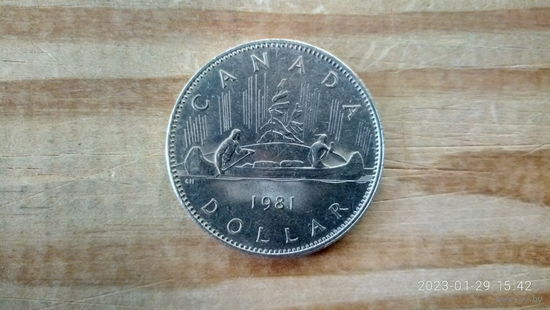 Канада. 1 доллар 1981.