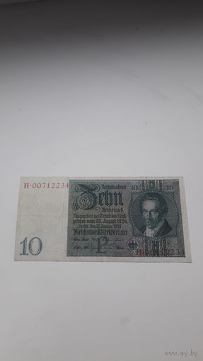 ГЕРМАНИЯ 10 марок 1929 год