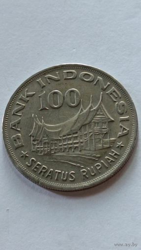 Индонезия. 100 рупий 1978 года.