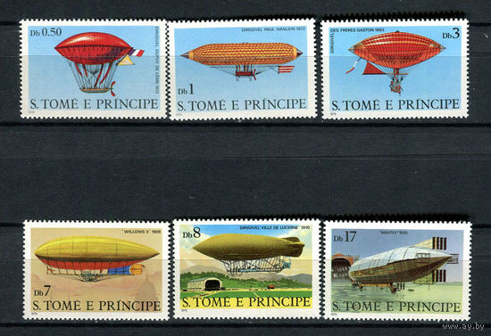 Сан Томе и Принсипи - 1979 - Воздушные шары - [Mi. 626-631] - полная серия - 6 марок. MNH.