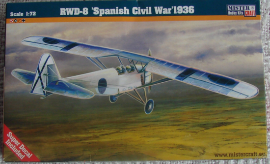 1/72 RWD-8 (MK) война в Испании