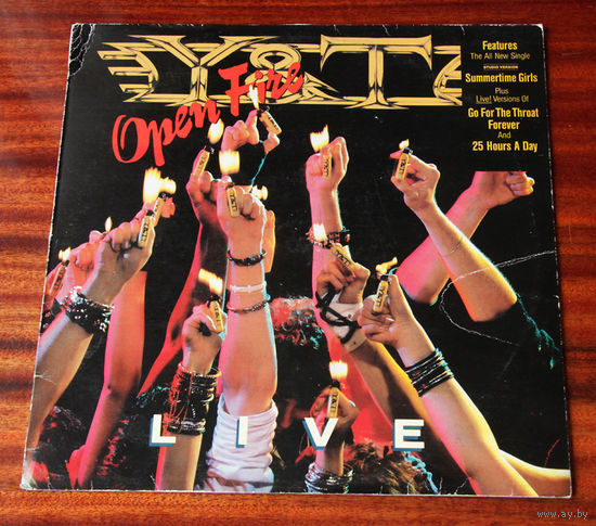 Y&T "Open Fire" (Vinyl)