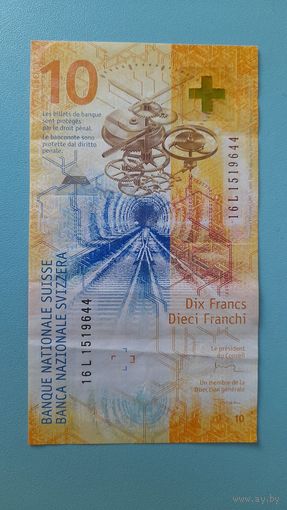 Швейцария 10 франков