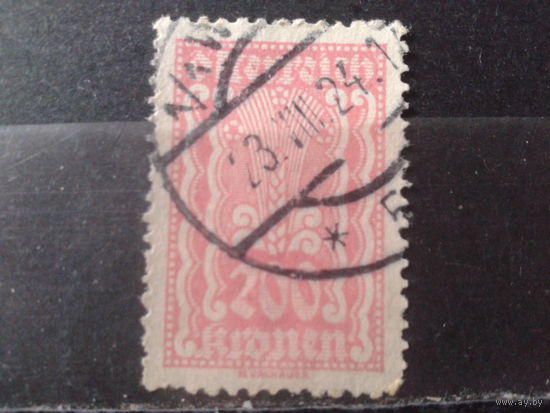 Австрия 1922 Стандарт 200 крон