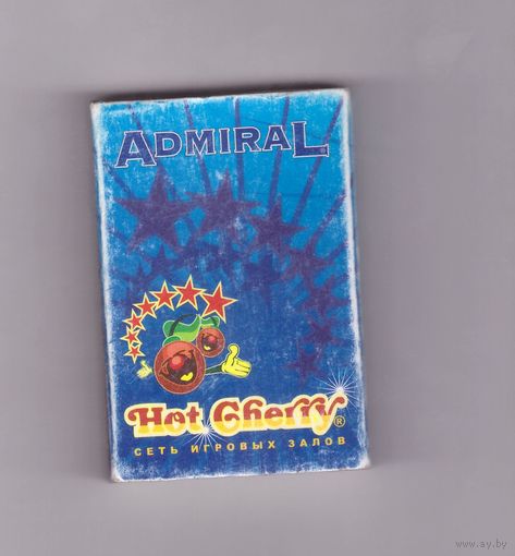 Спичечный коробок Admiral. Hot Cherry. Возможен обмен