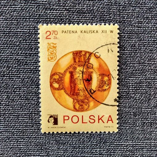 Марка Польша 1973 год Культурные ценности