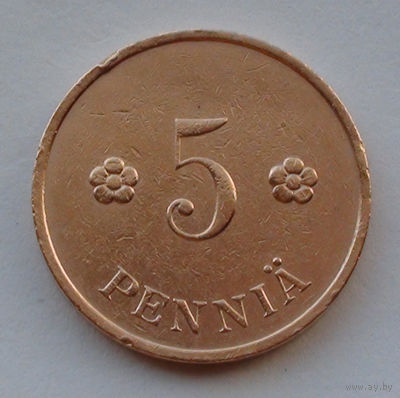 Финляндия 5 пенни. 1932