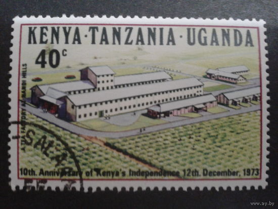 Кения, Уганда, Танганьика 1973 10 лет независимости
