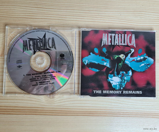 Metallica - The Memory Remains (CD, Australia, 1997, лицензия)