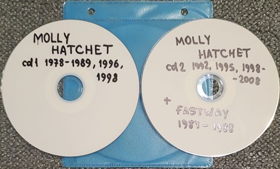 CD MP3 MOLLY HATCHET, FASTWAY - 2 CD