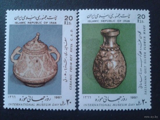 Иран 1987 межд. день музеев полная серия