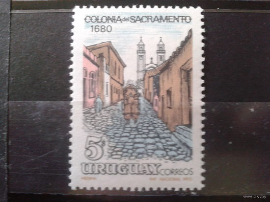Уругвай 1970 290 лет городу Колония