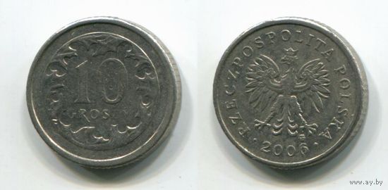 Польша. 10 грошей (2006)
