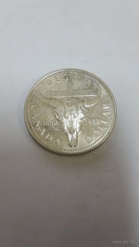 Канада 1 доллар 1982г
