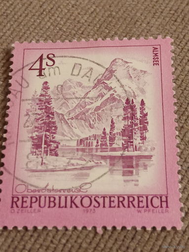 Австрия 1973. Природа. Almsee