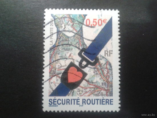 Франция 2004 ремень безопасности