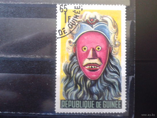 Гвинея 1965 Ритуальная маска