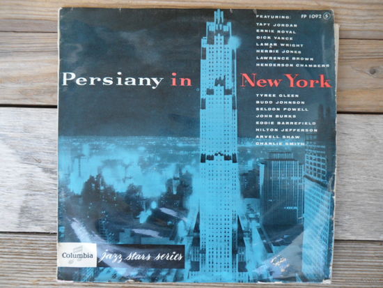 Пластинка (10") - Andre Persiany and his orchestra - Impressions of New-York - Columbia, France