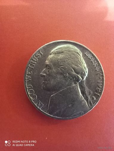 5 центов 1981, США