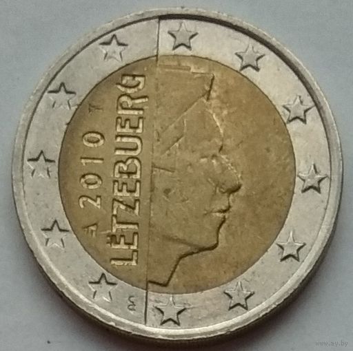 Люксембург 2 евро 2010 г.