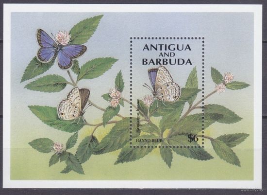 1994 Антигуа и Барбуда 1999/B293 Бабочки 7,00 евро
