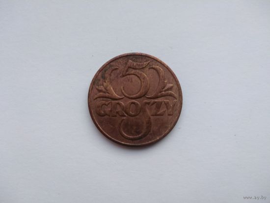 Польша 5 грошей 1938